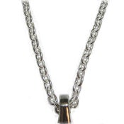 Image of 20" Silver Medium Link Cable Chain