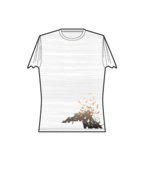 Image of Girl TS Bird Rise White