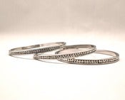 Image of Elizabeth Crystal Bangles 
