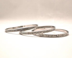 Image of Elizabeth Crystal Bangles 