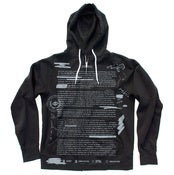 Image of MKULTRA ZIP-UP HOODIE