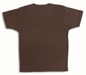 Image of Dark Brown Classic Jersey Fair Wear T-Shirt