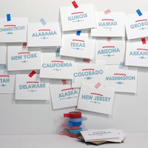 Image of state greetings