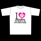 Image of Wheel Whores - I <3 Stretch Tshirt