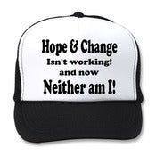 Image of Trucker hat hope&change