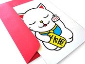 Image of Maneki Neko card