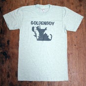 Image of Goldenboy T-shirt (aqua blue)