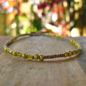 Image of Delicate Sunshine Yellow Anklet/Bracelet