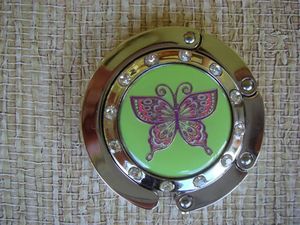 Image of Foldable Butterfly Purse Hook