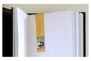 Image of marca pagina personalizado personalized magnet bookmark