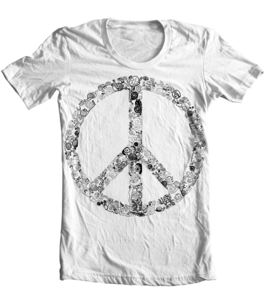 Image of Peace, Love and Snails Tee