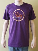 Image of WILD CARD Eggplant Logo Shirt