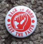 Image of KEEP THE FAITH -25mm badge