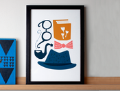 Image of FOLK & FLORA PRINT