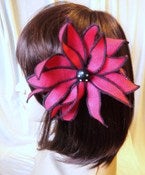Image of Felt Flower Hair Clip / Brooch