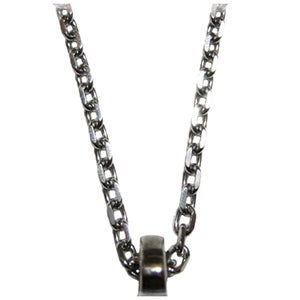 Image of 20" Stainless Steel Diamond-Cut Medium Cable Chain
