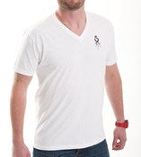 Image of White Icon V-Neck