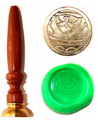 Image of Stamper 002 - Santa Claus design wax seal stamper