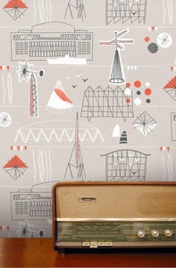 Image of Festival Wallpaper - Stone