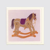 Image of Danit Design - Rocking Horse Greeting Card