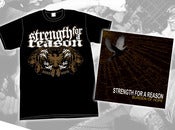 Image of Strength For A Reason CD + Tshirt Bundle (Black)