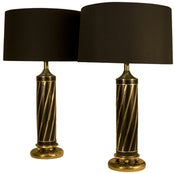 Image of Leather Pinstripes
