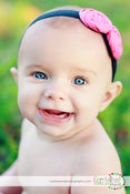 Image of The Kaylynn {Baby Rosette Headband}