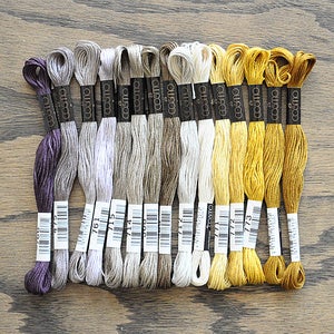 Image of Cosmo Embroidery Floss Palette : Grapevine