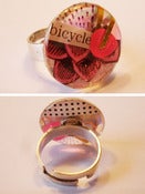 Image of silver ring | anillo en plata (bicycle)