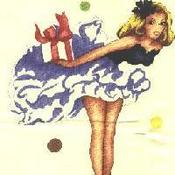 Image of FF Sexy Pin Up Retro Party Dress Girl Cotton Fabric