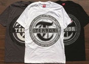 Image of Terror Live in Bangkok circle T-shirt by A.M.P.