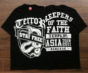 Image of Terror Live in Bangkok stay free T-shirt by A.M.P.