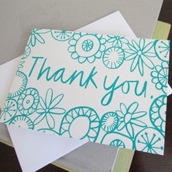 Image of 'Thankyou' card