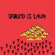 Image of Groundislava's Groundislava on Red 12" vinyl with gold 7" vinyl
