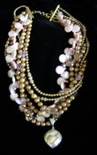 Image of Pink Gold Druzy Diva