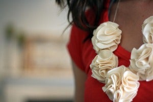 Image of Bloom Necklace:Ivory