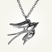 Image of Sparrow Necklace, Sterling Silver