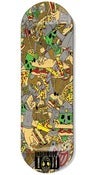 Image of UW "FAST FOOD SAVAGE" SKATEBOARD