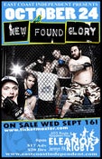 Image of NEW FOUND GLORY @ Eleanor Rigbys