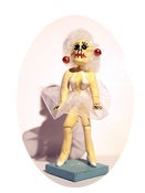 Image of Marilyn Monroe and saucy C+W rock chick Day of the Dead calaveras