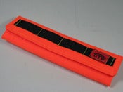 Image of Shoulder Saviour Strap Pad - Orange & Navy Group