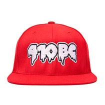 Image of 410 BC SLIME red fitted cap