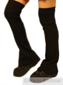Image of Extra Long Over the Knee Japan School Girl Classic Flared Leg Warmers Loose Socks