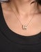 Image of LOVE Necklace-Antique Gold
