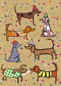 Image of Puppy Party Card