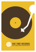 Image of Space Needle Poster (Yellow)