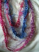 Image of Crocheted sewing threads Necklace