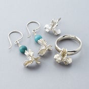 Image of Tulip Earrings, Ring & Pin