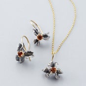 Image of Tulip Pendant & Earrings