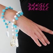 Image of DANGLE BANGLE HAND WIRED BRACELETS WITH CHARMS